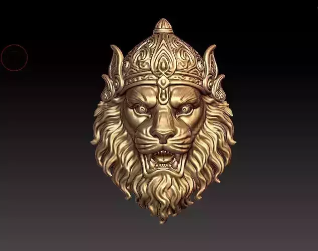 Narasimha Deva Warrior Pendant