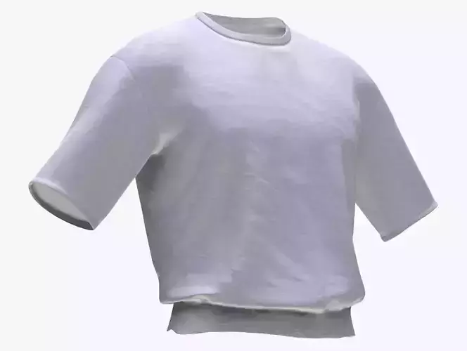 TShirt 205 - All MH Bodies - UE5 Skeletons - Rigged Low-poly 3D model