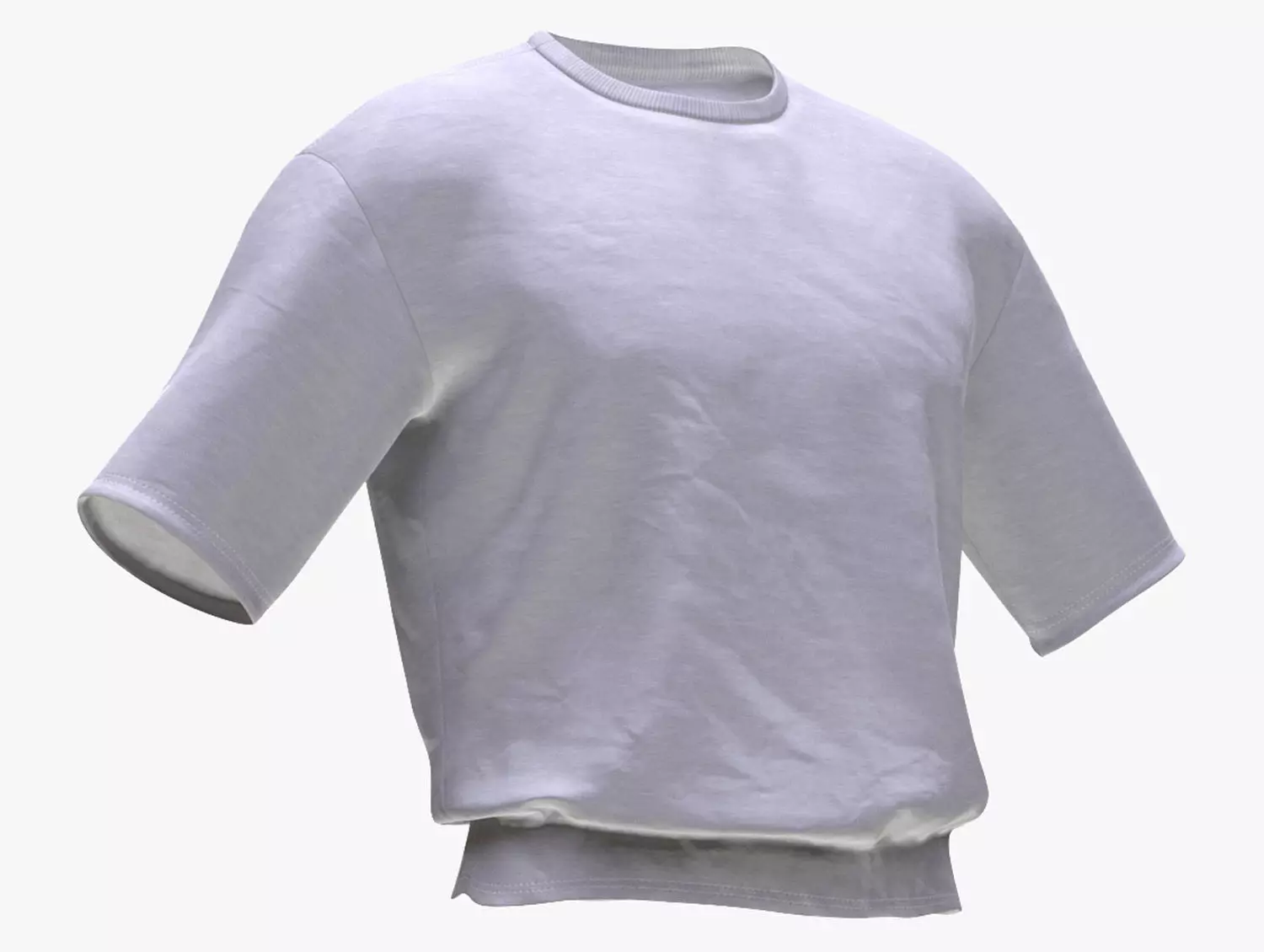 TShirt 205 - All MH Bodies - UE5 Skeletons - Rigged Low-poly 3D model_0