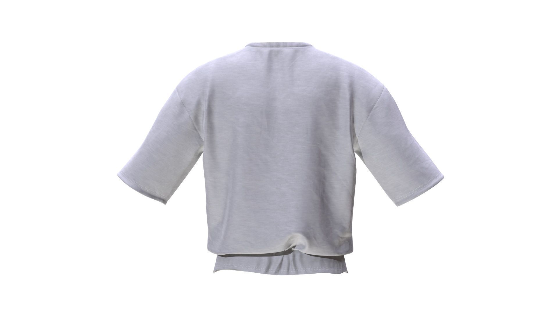 TShirt 205 - All MH Bodies - UE5 Skeletons - Rigged Low-poly 3D model_7