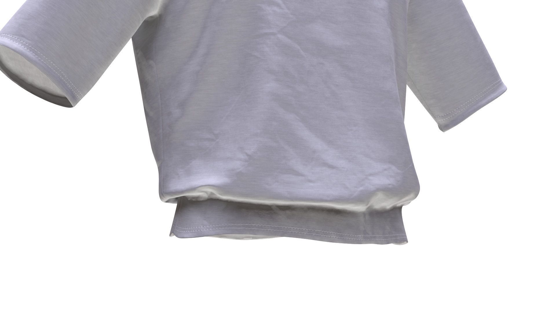 TShirt 205 - All MH Bodies - UE5 Skeletons - Rigged Low-poly 3D model_8