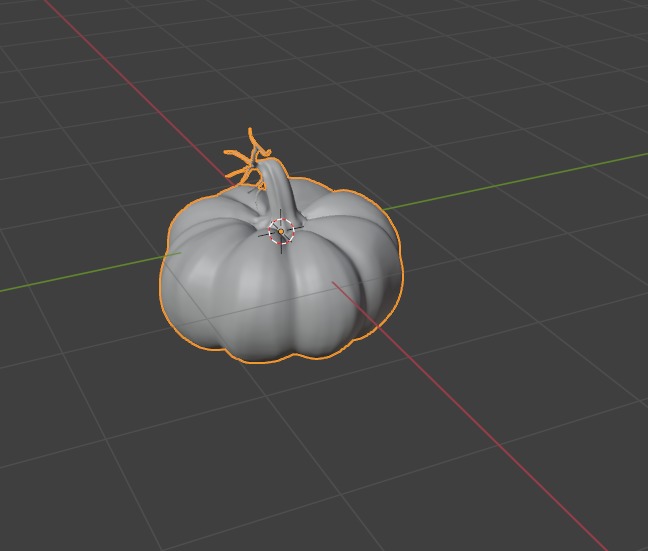 Realistic Pumpkin 3D Model 3D model_5