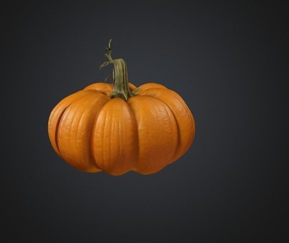 Realistic Pumpkin 3D Model 3D model