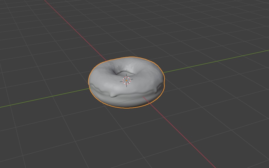 Realistic Donut 3D Model 3D model_5