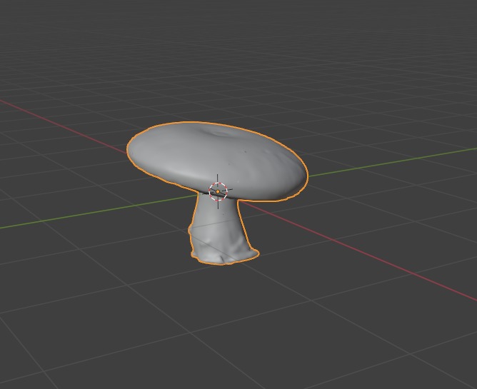 Realistic Mushroom 3D Model 3D model_5