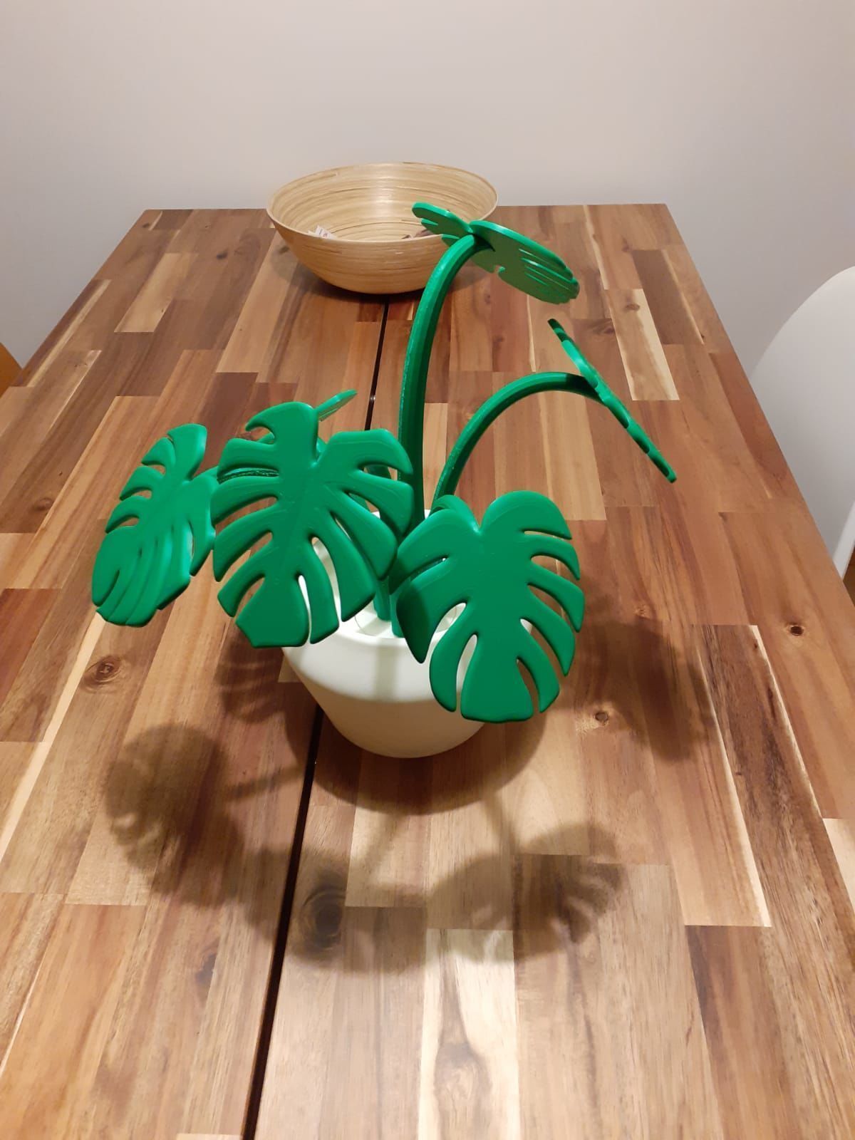 Monstera plant for 3Dprint 3D model_3