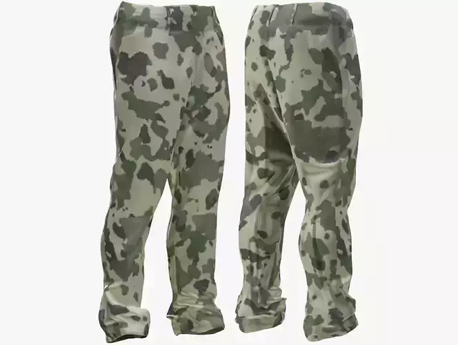 Pants 200 - All MH Bodies - UE5 Skeletons - Rigged