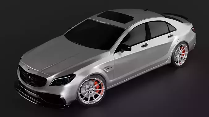 Mercedes-Benz CLS 63 s amg 2016 3D model 3D model