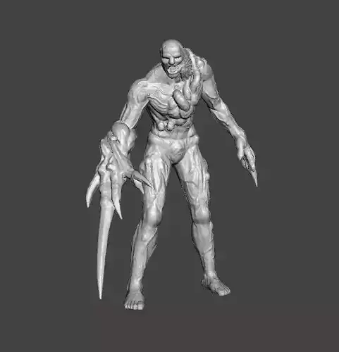 RE PROTO TYRANT 001 MONSTER MINIATURE MODEL HORROR FANTASY RPG