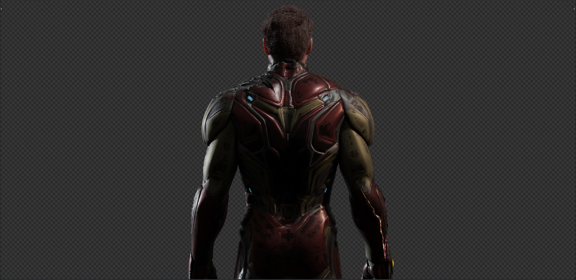 Iron Man - Tony Stark - Mark 85 from Avengers Endgame 3D model_16