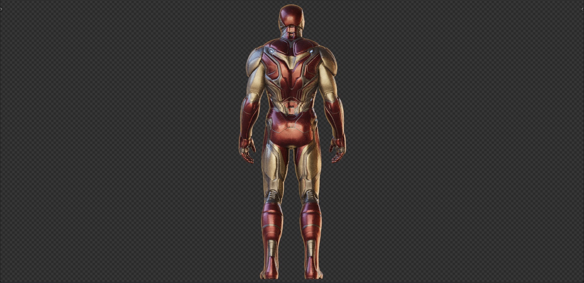 Iron Man - Tony Stark - Mark 85 from Avengers Endgame 3D model_24