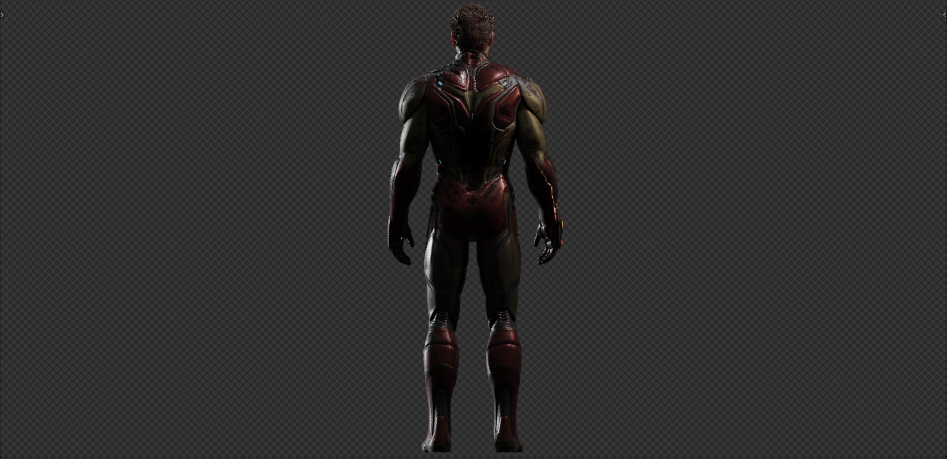 Iron Man - Tony Stark - Mark 85 from Avengers Endgame 3D model_20