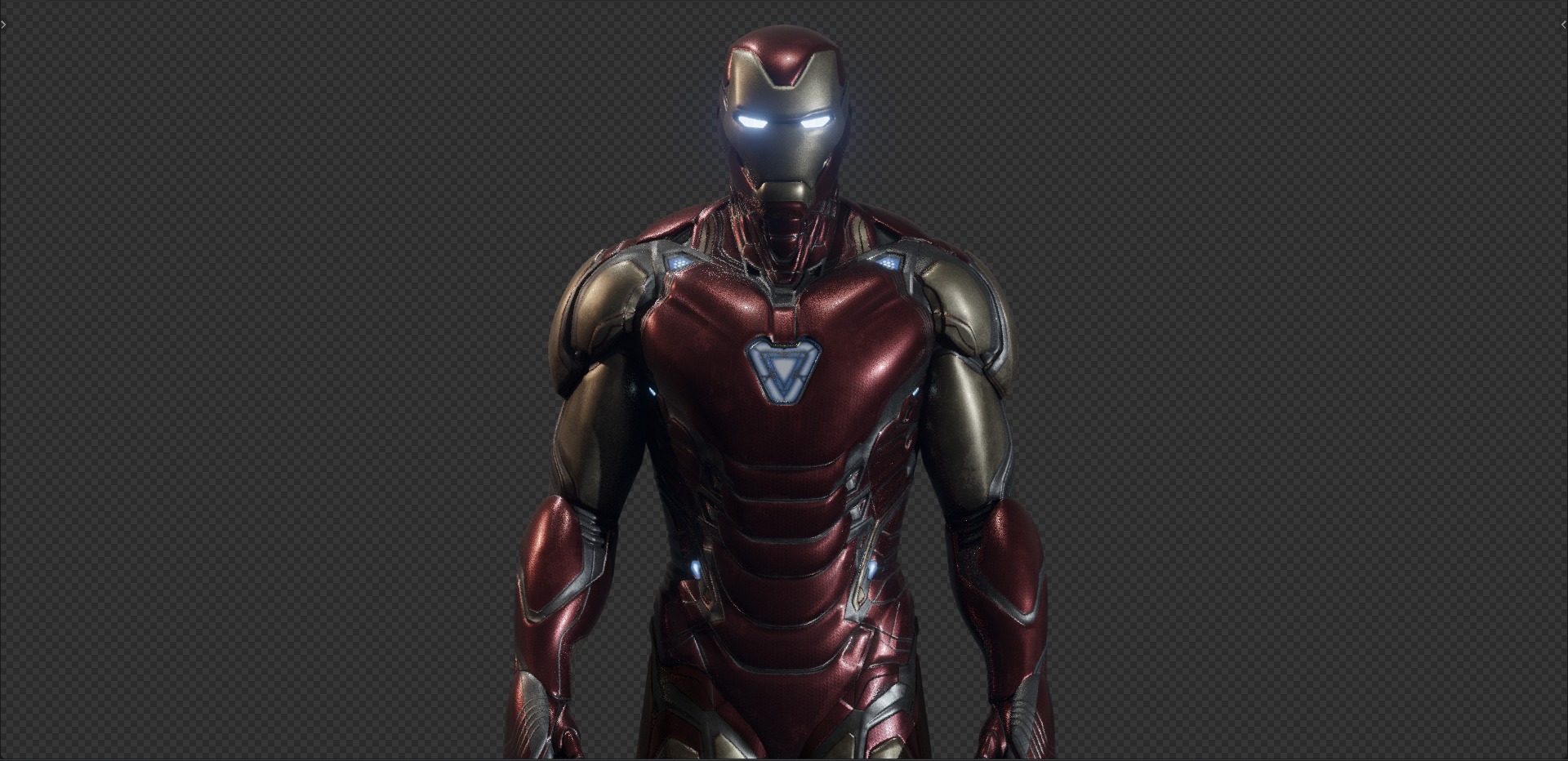 Iron Man - Tony Stark - Mark 85 from Avengers Endgame 3D model_7