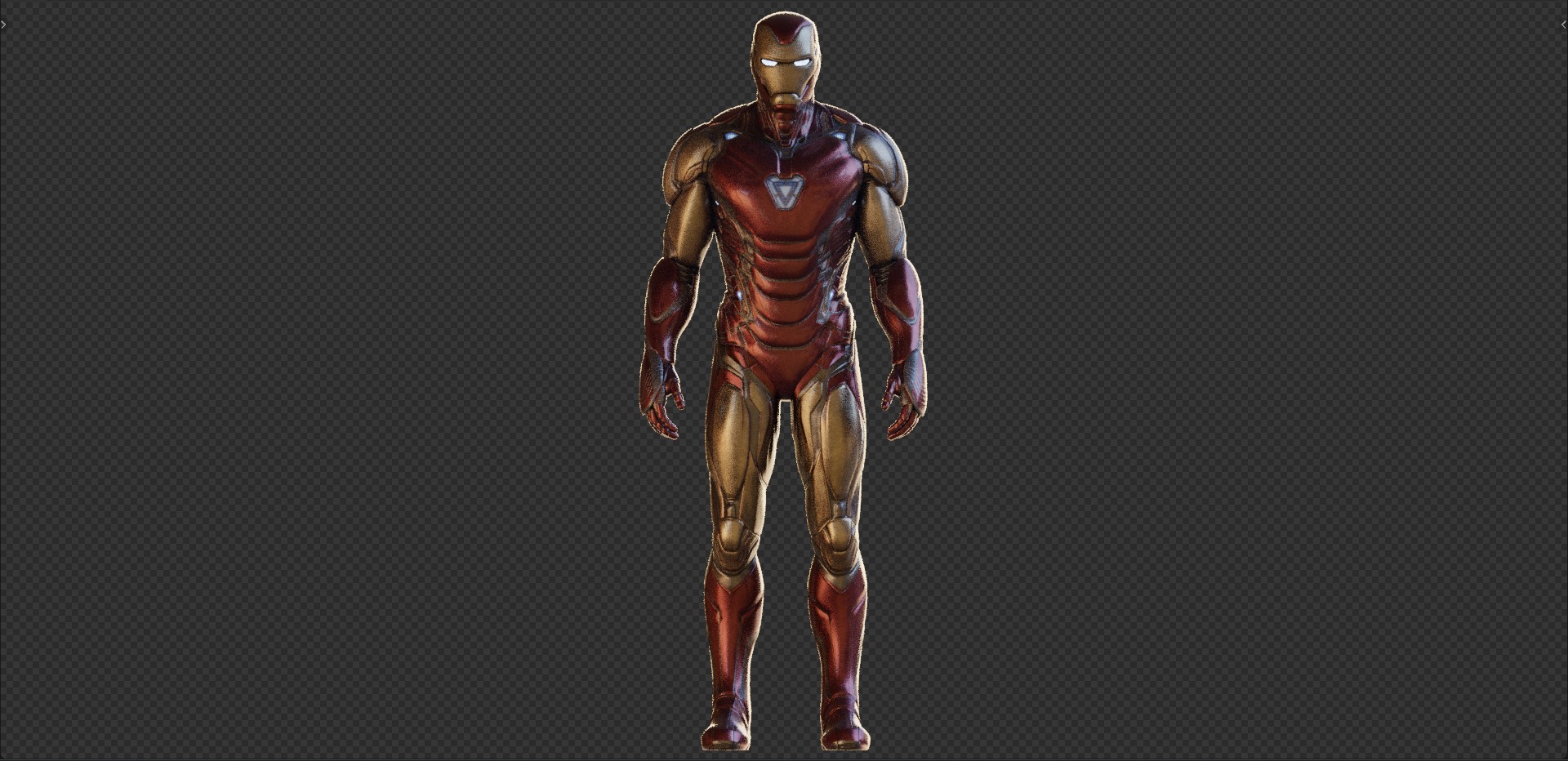 Iron Man - Tony Stark - Mark 85 from Avengers Endgame 3D model_23