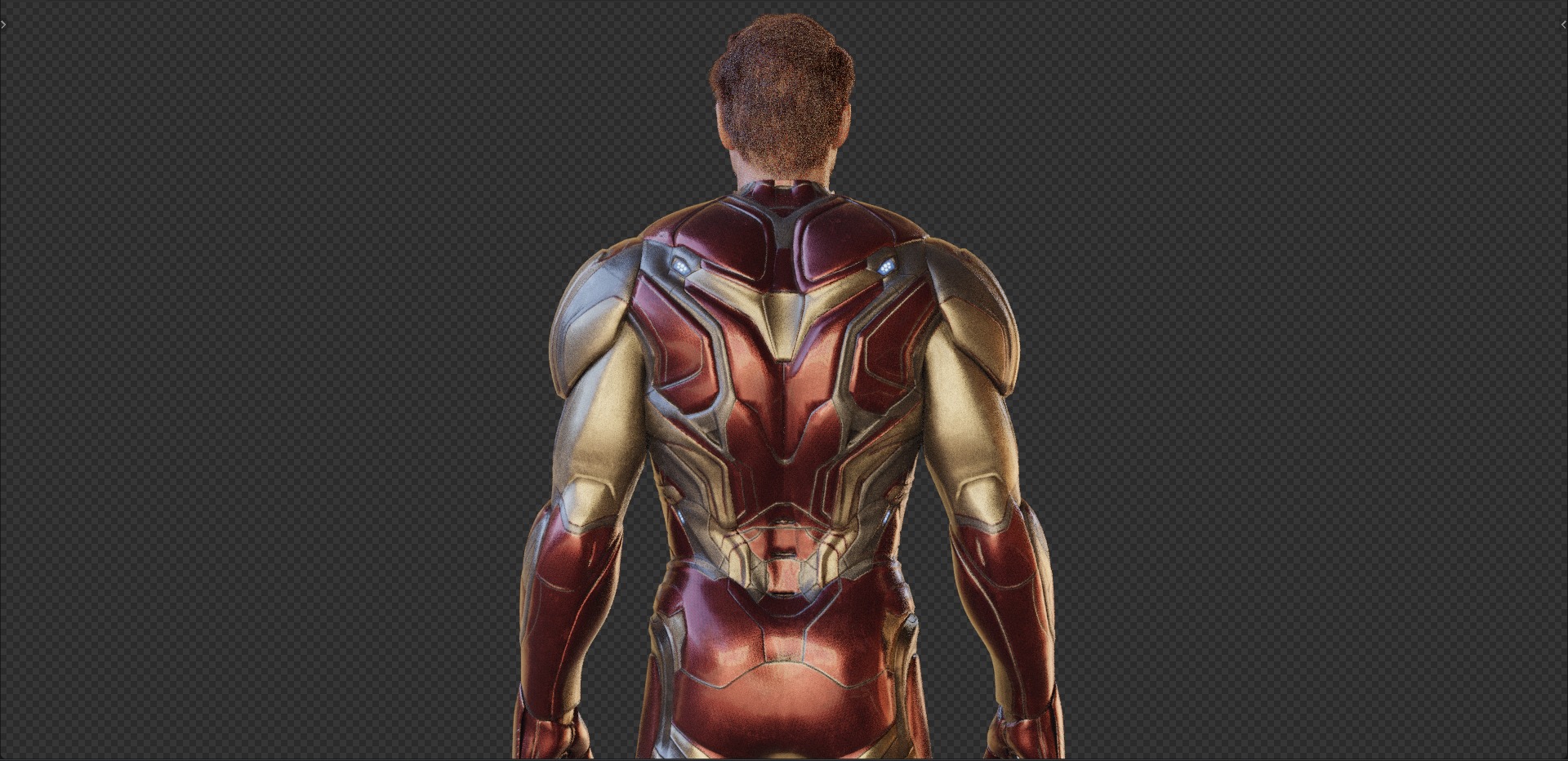 Iron Man - Tony Stark - Mark 85 from Avengers Endgame 3D model_10