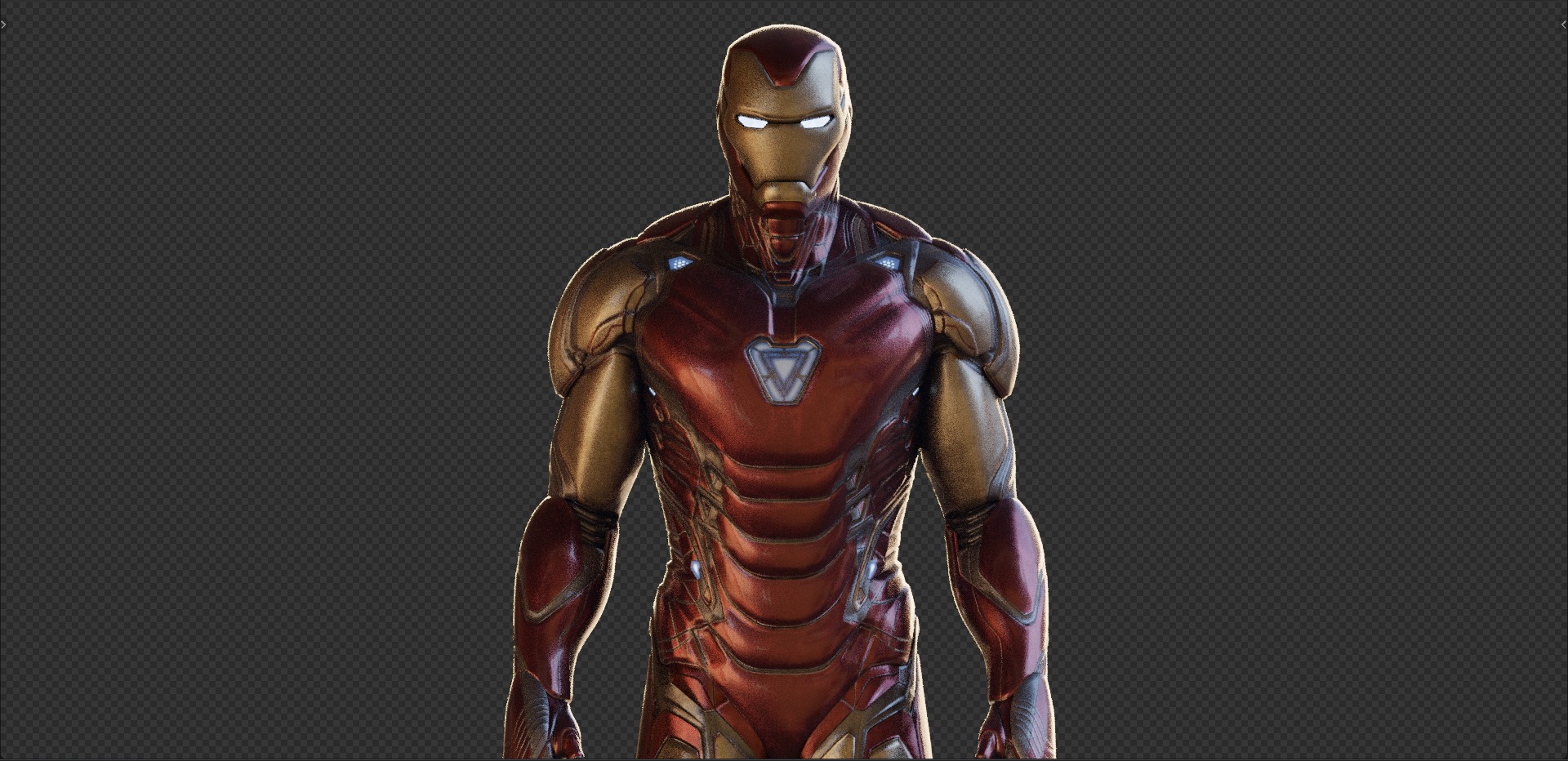 Iron Man - Tony Stark - Mark 85 from Avengers Endgame 3D model_5