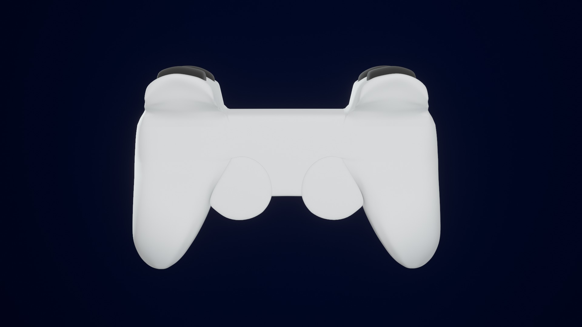 Game Controller Wireless Joystick Low-poly 3D model_3