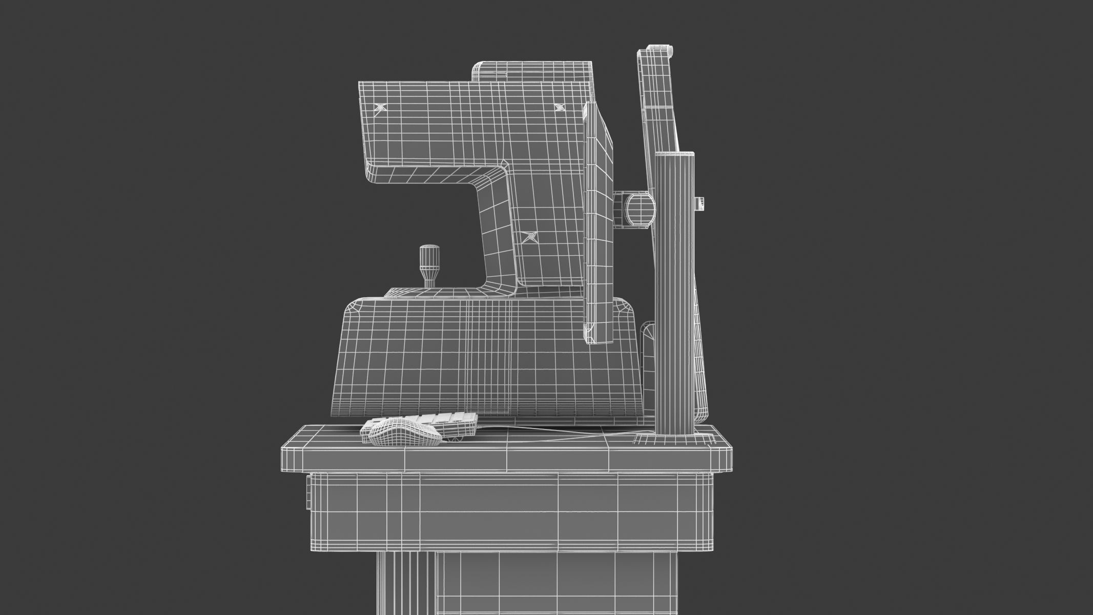 Medical SS-OCT Biometer 3D model_37