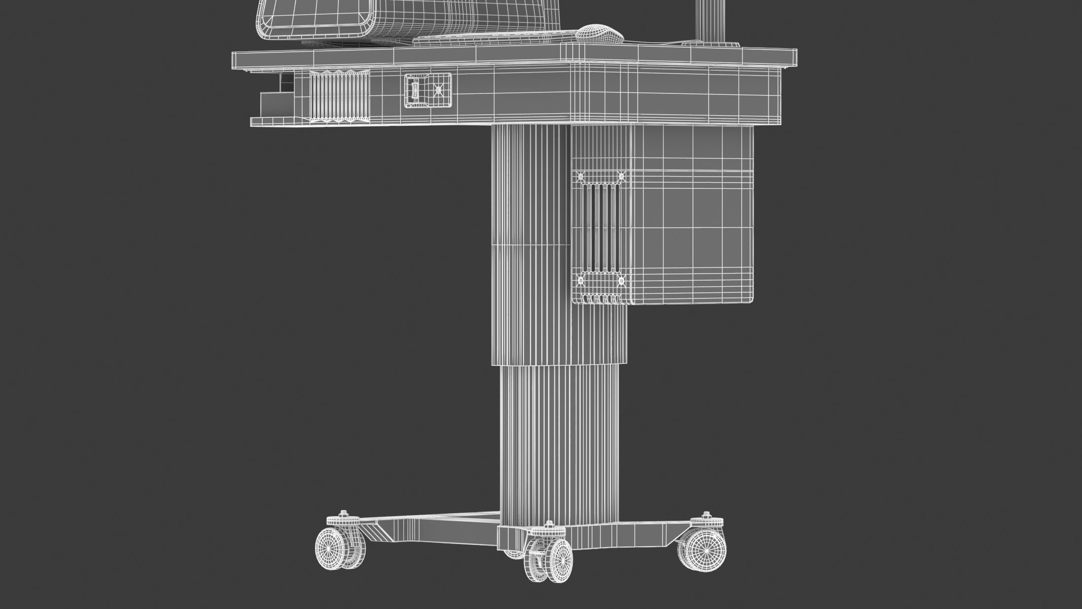Medical SS-OCT Biometer 3D model_38