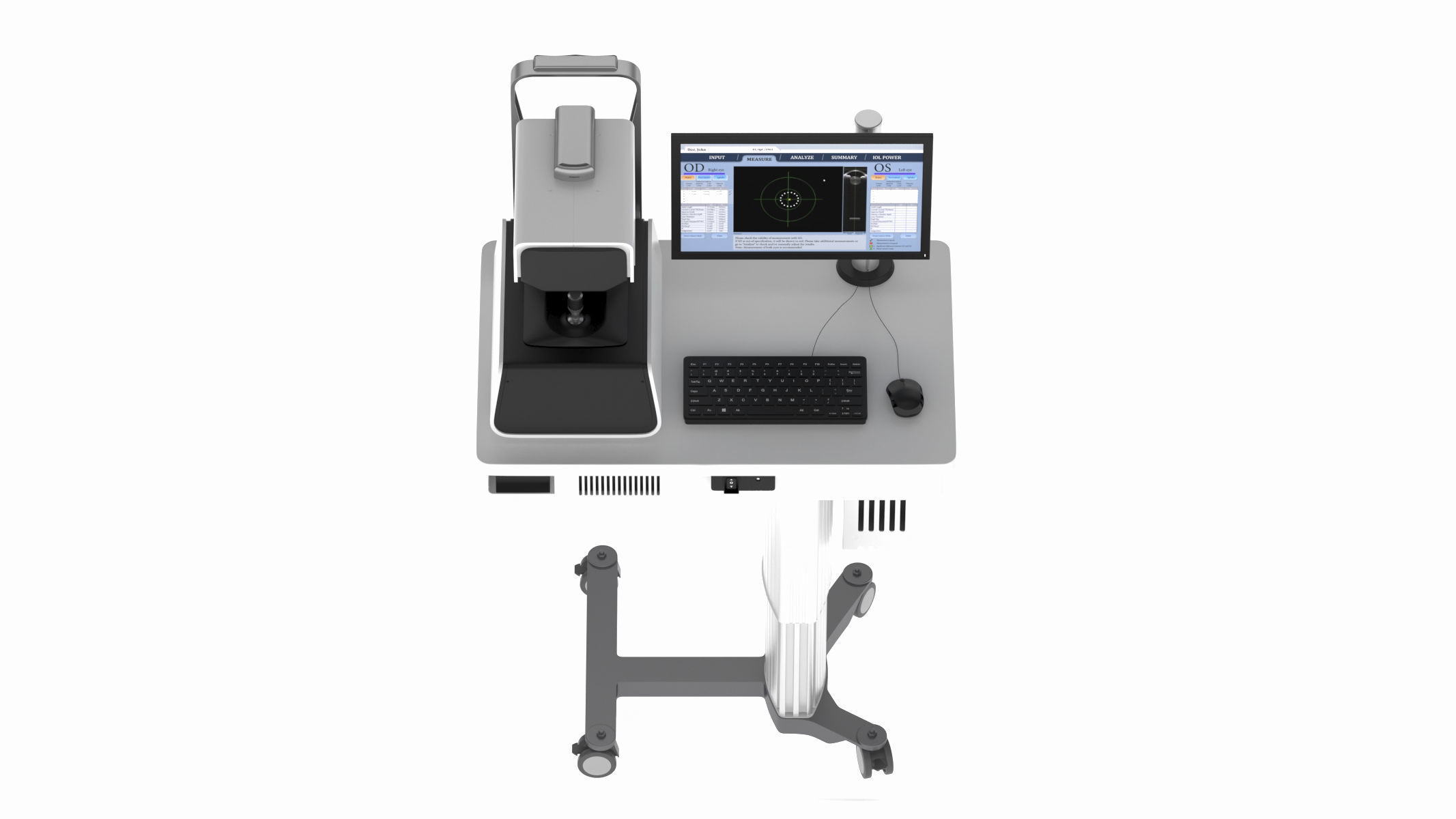 Medical SS-OCT Biometer 3D model_9