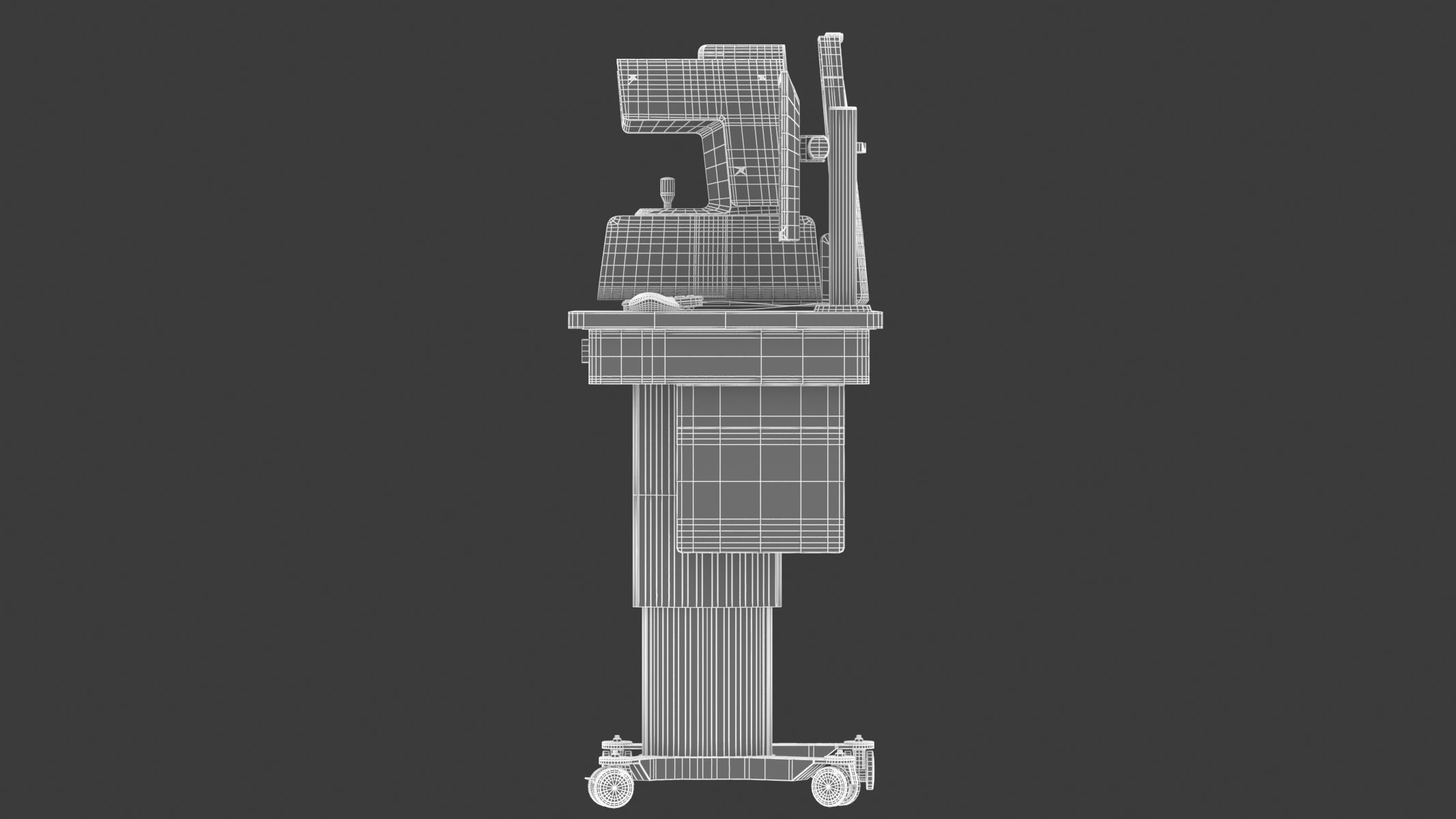 Medical SS-OCT Biometer 3D model_27
