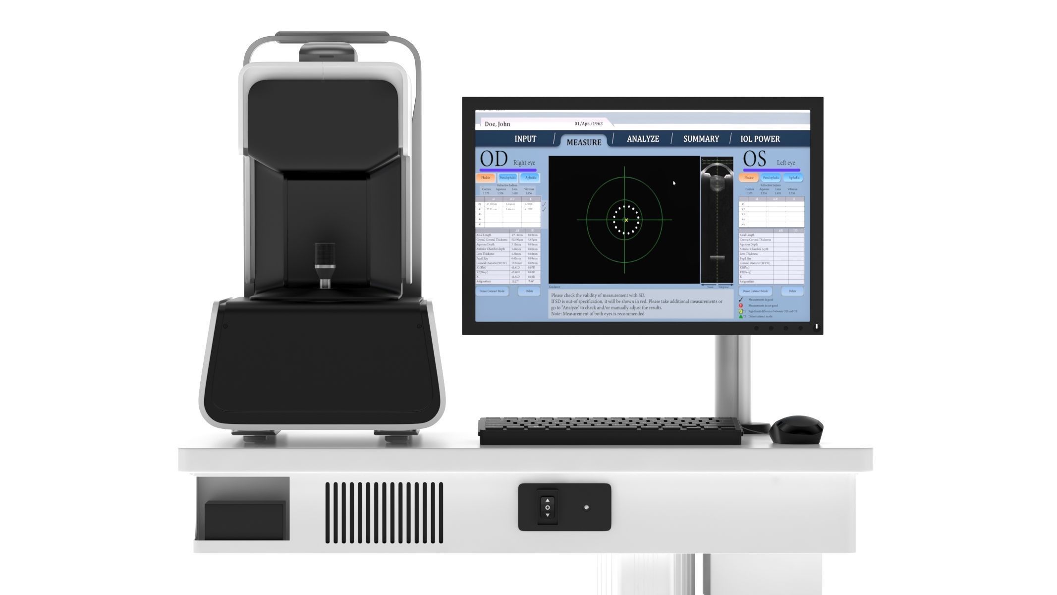 Medical SS-OCT Biometer 3D model_11