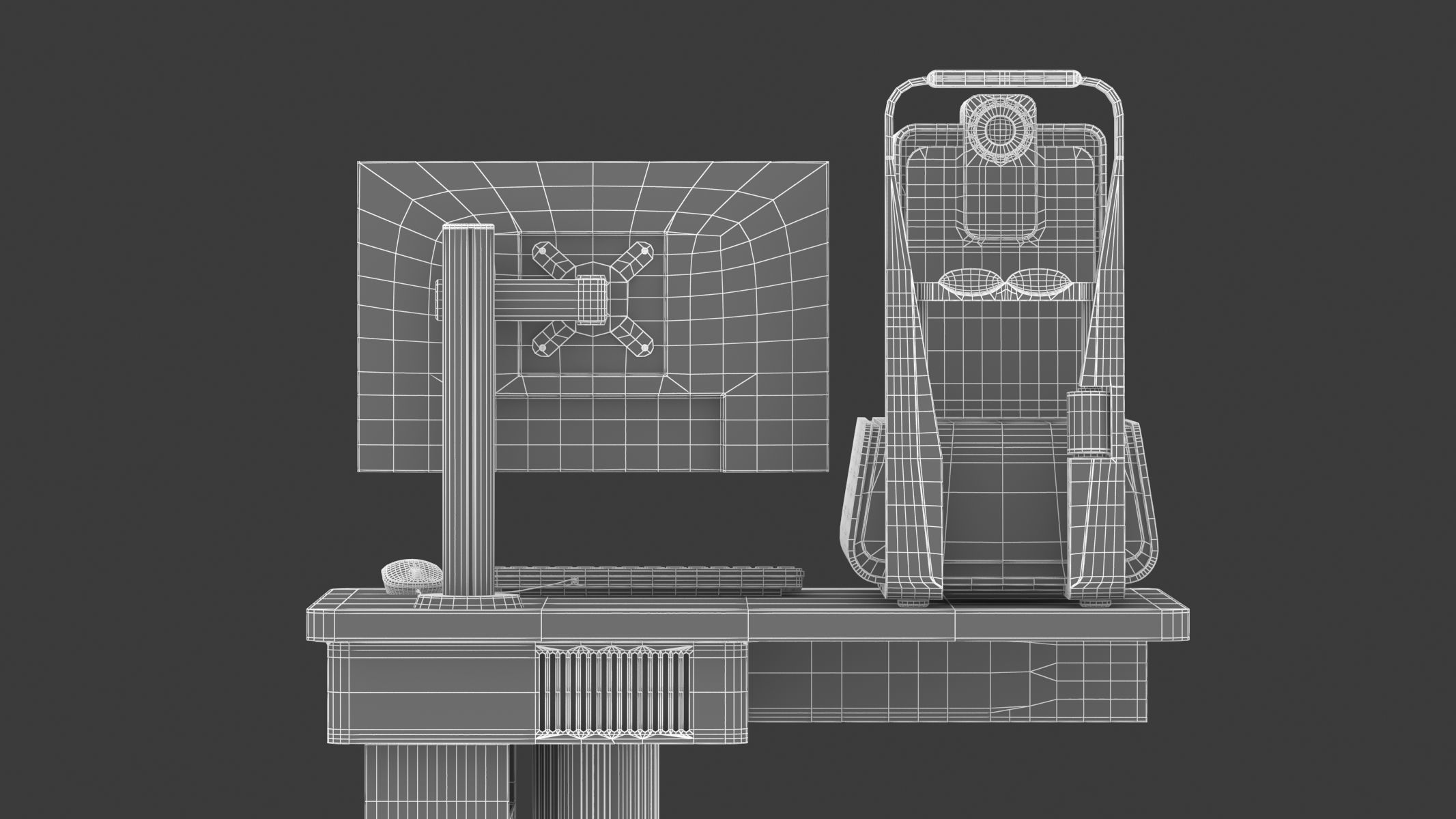 Medical SS-OCT Biometer 3D model_35
