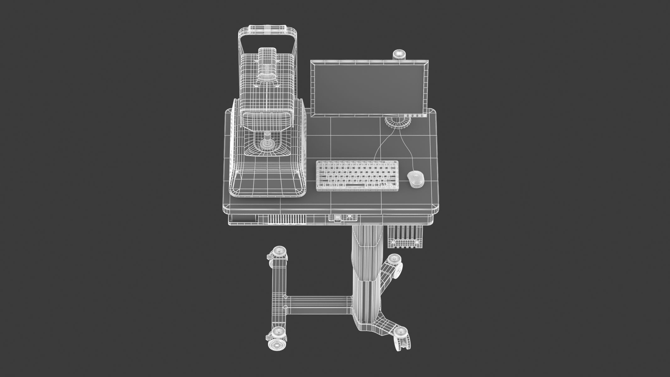 Medical SS-OCT Biometer 3D model_29
