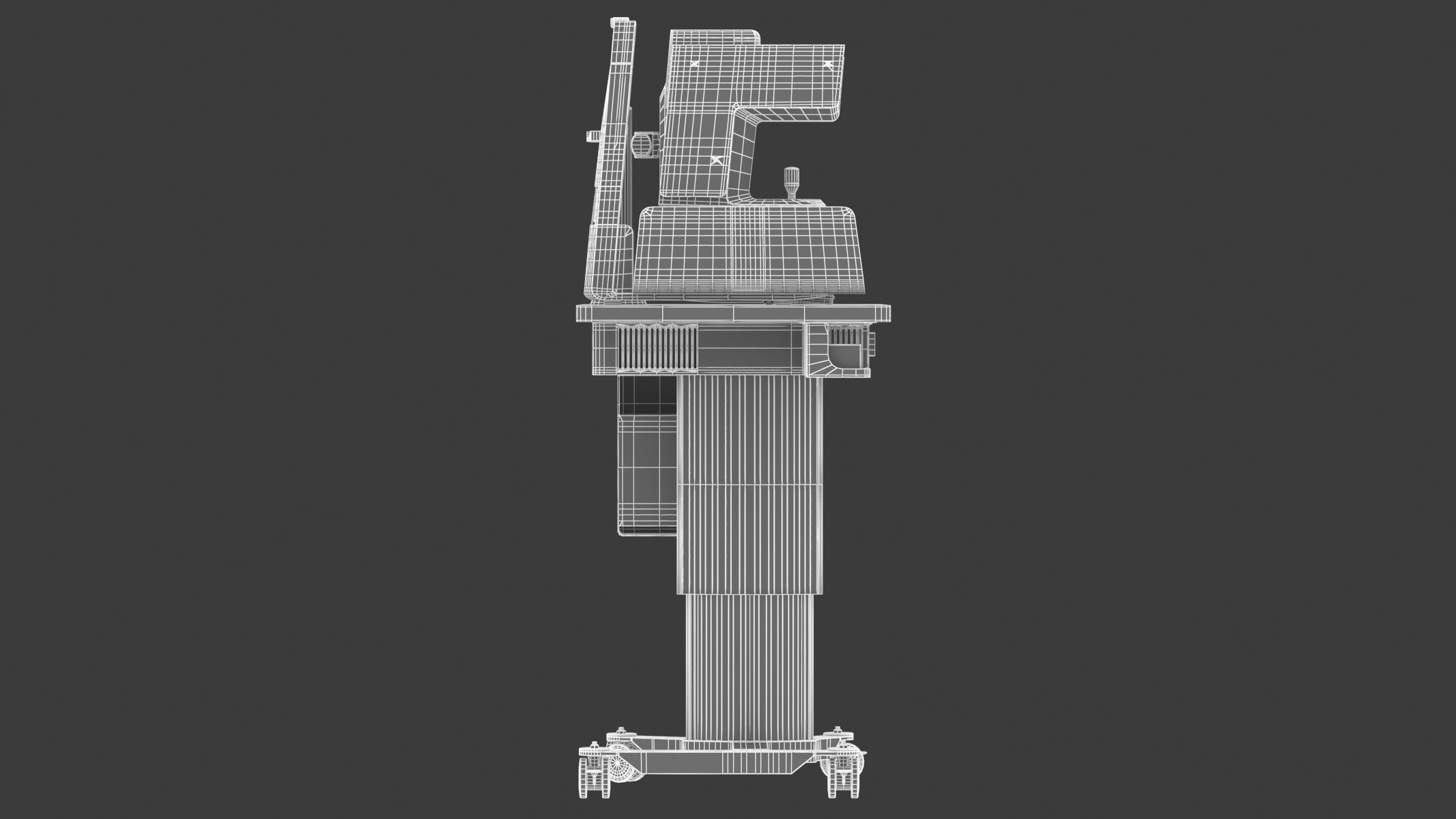 Medical SS-OCT Biometer 3D model_23