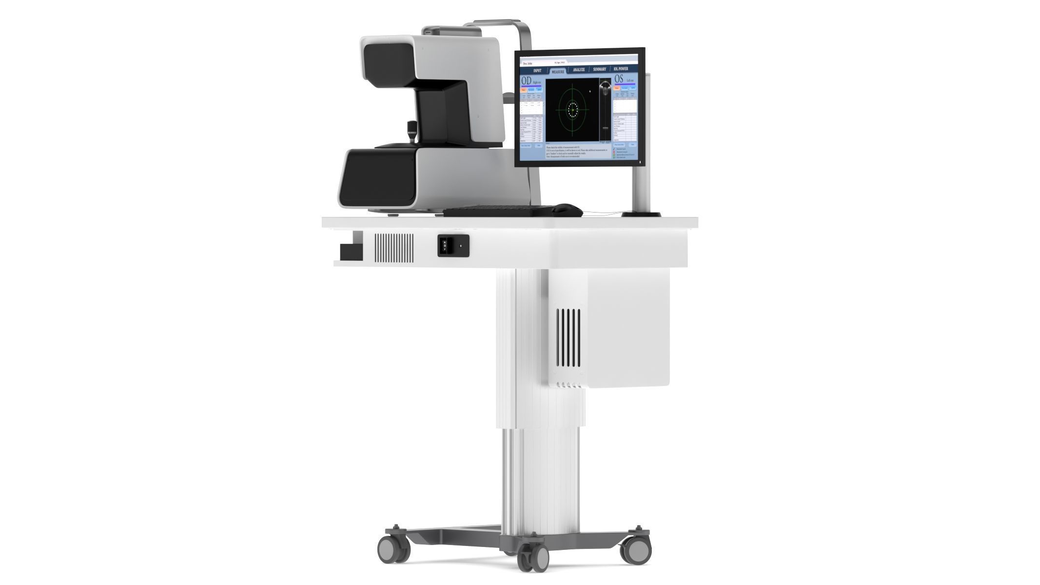 Medical SS-OCT Biometer 3D model_8