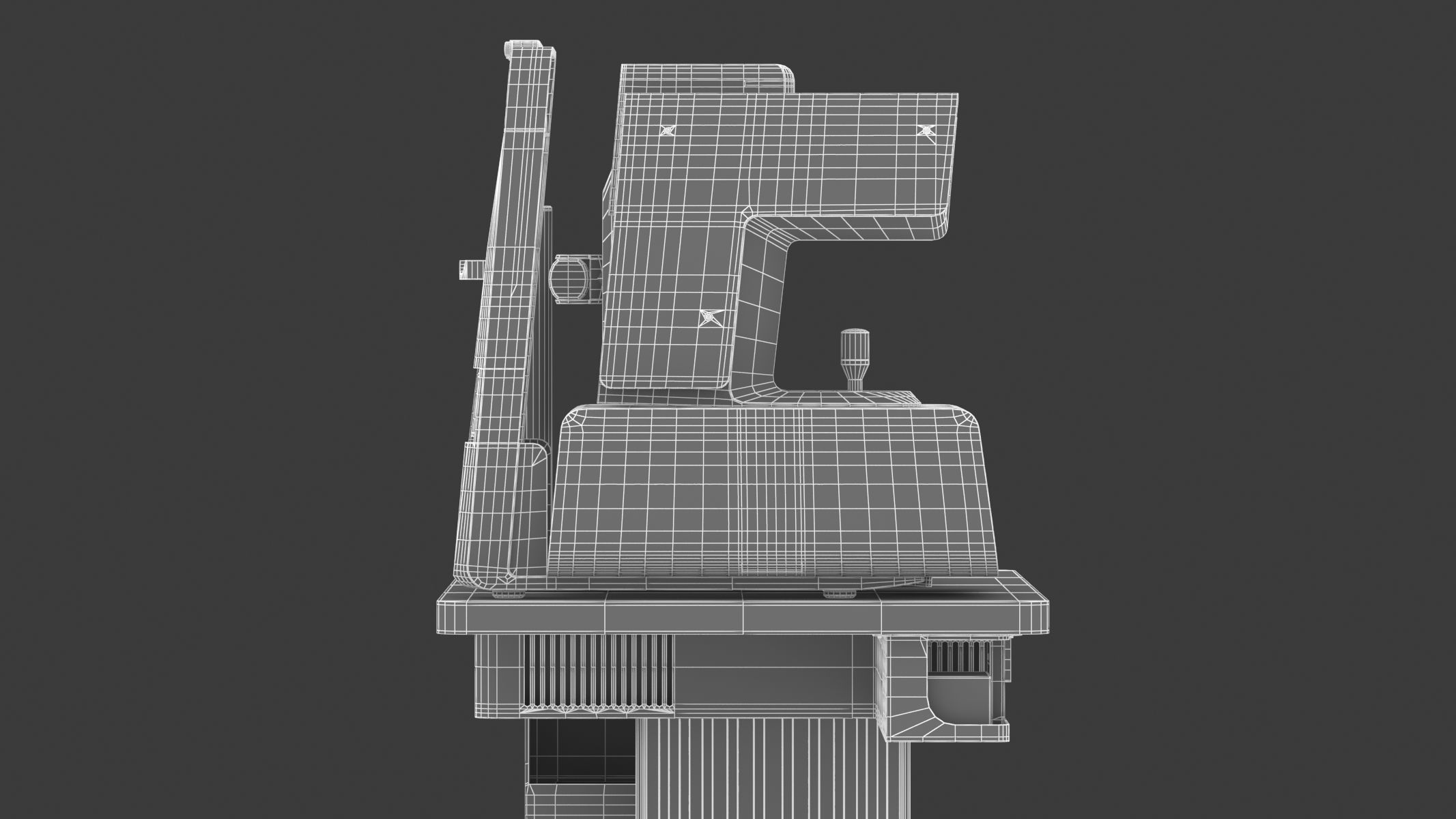 Medical SS-OCT Biometer 3D model_33