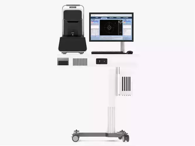 Medical SS-OCT Biometer 3D model