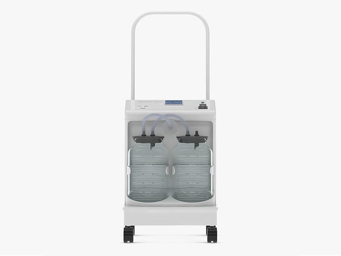 Medical Suction Machine 3D model