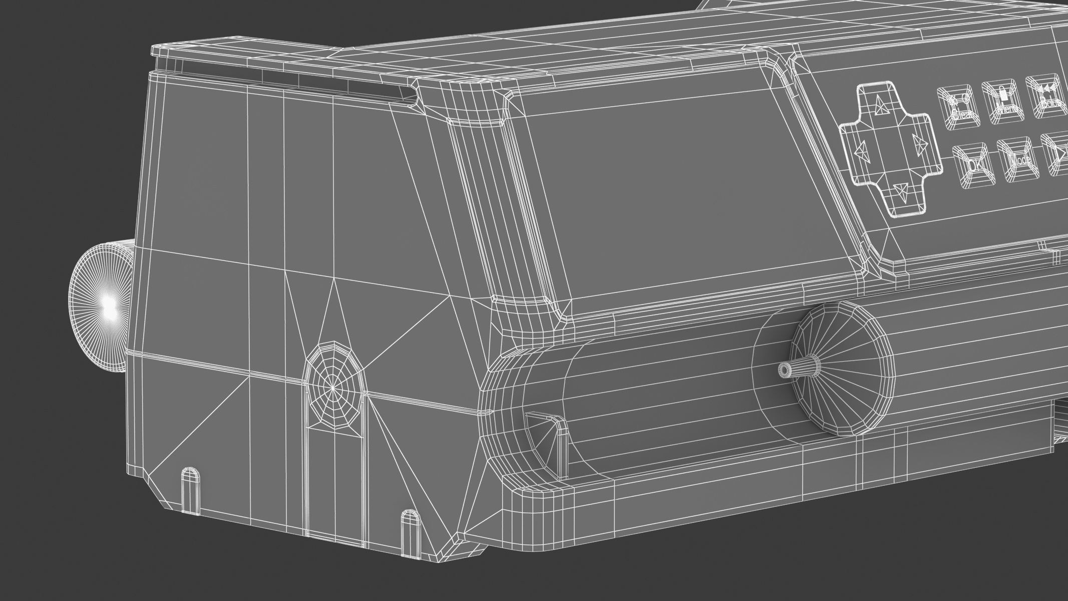Medical Syringe Pump 3D model_32