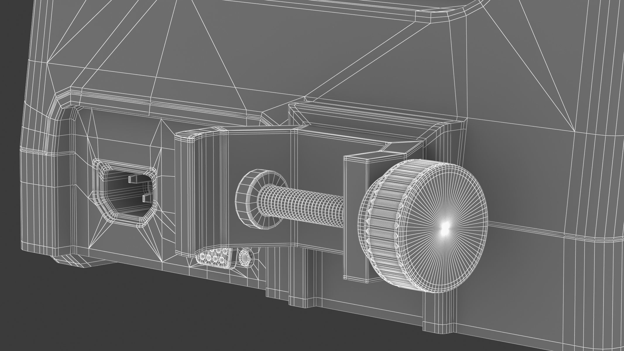 Medical Syringe Pump 3D model_34