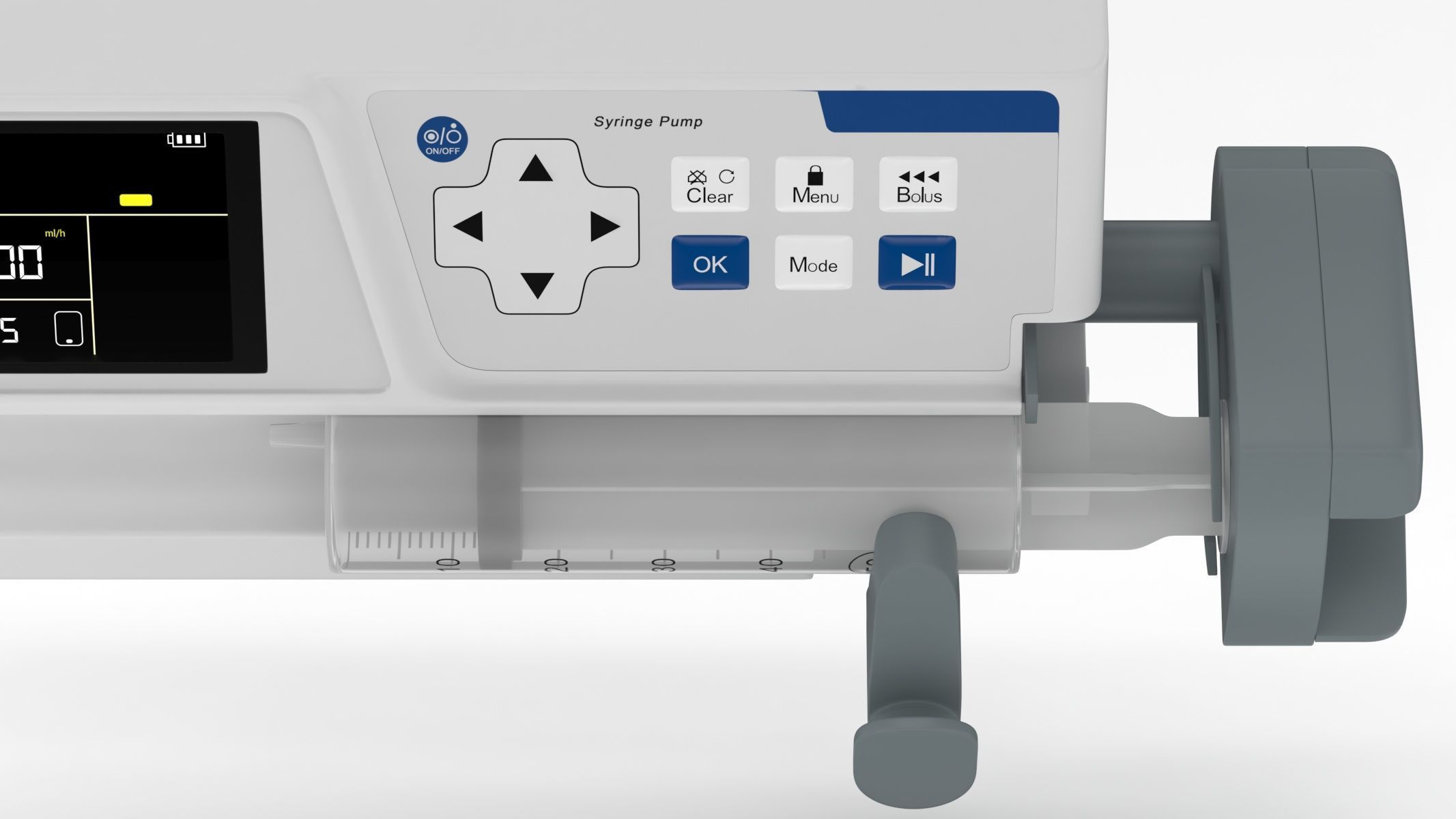Medical Syringe Pump 3D model_19