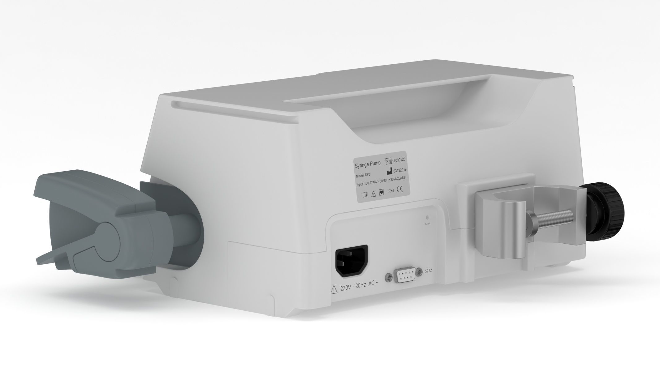 Medical Syringe Pump 3D model_6