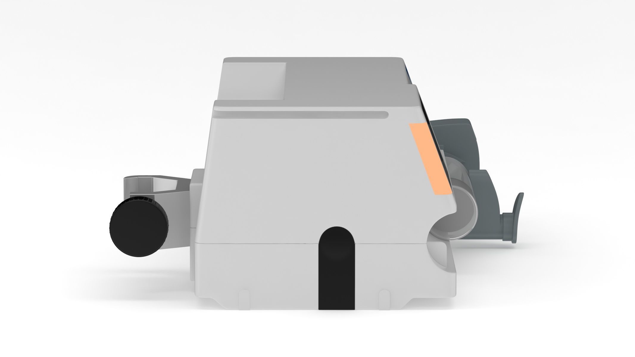 Medical Syringe Pump 3D model_3