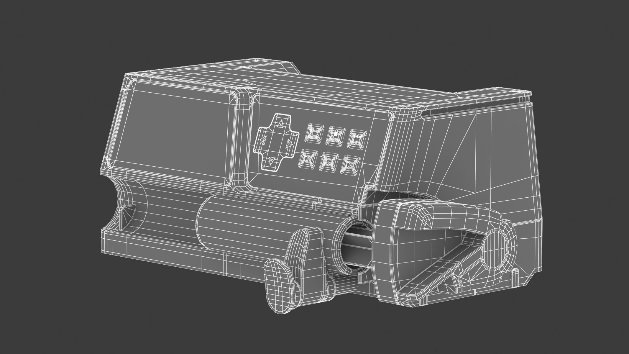 Medical Syringe Pump 3D model_28