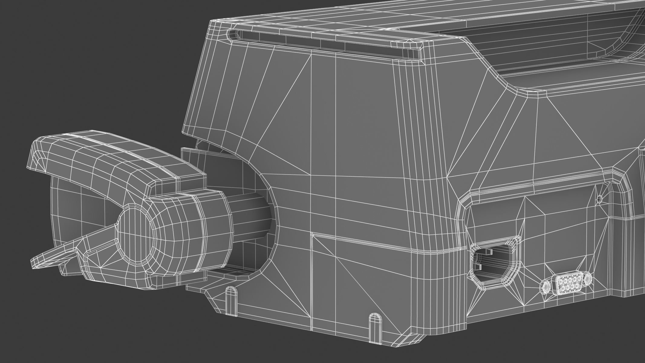 Medical Syringe Pump 3D model_36
