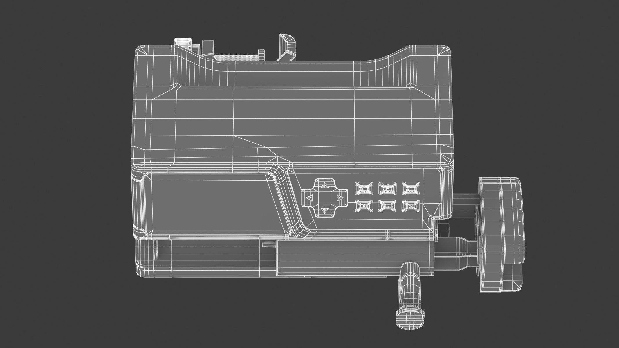 Medical Syringe Pump 3D model_29