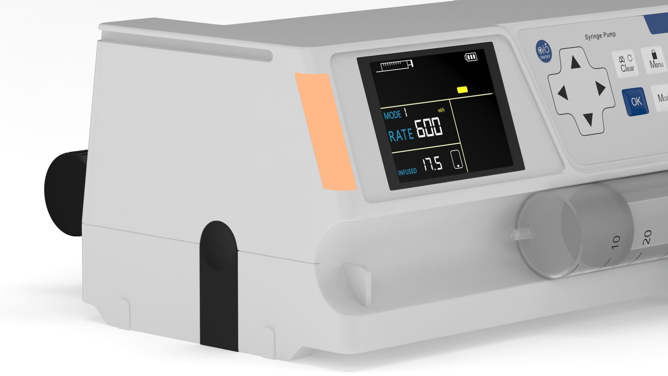 Medical Syringe Pump 3D model_12