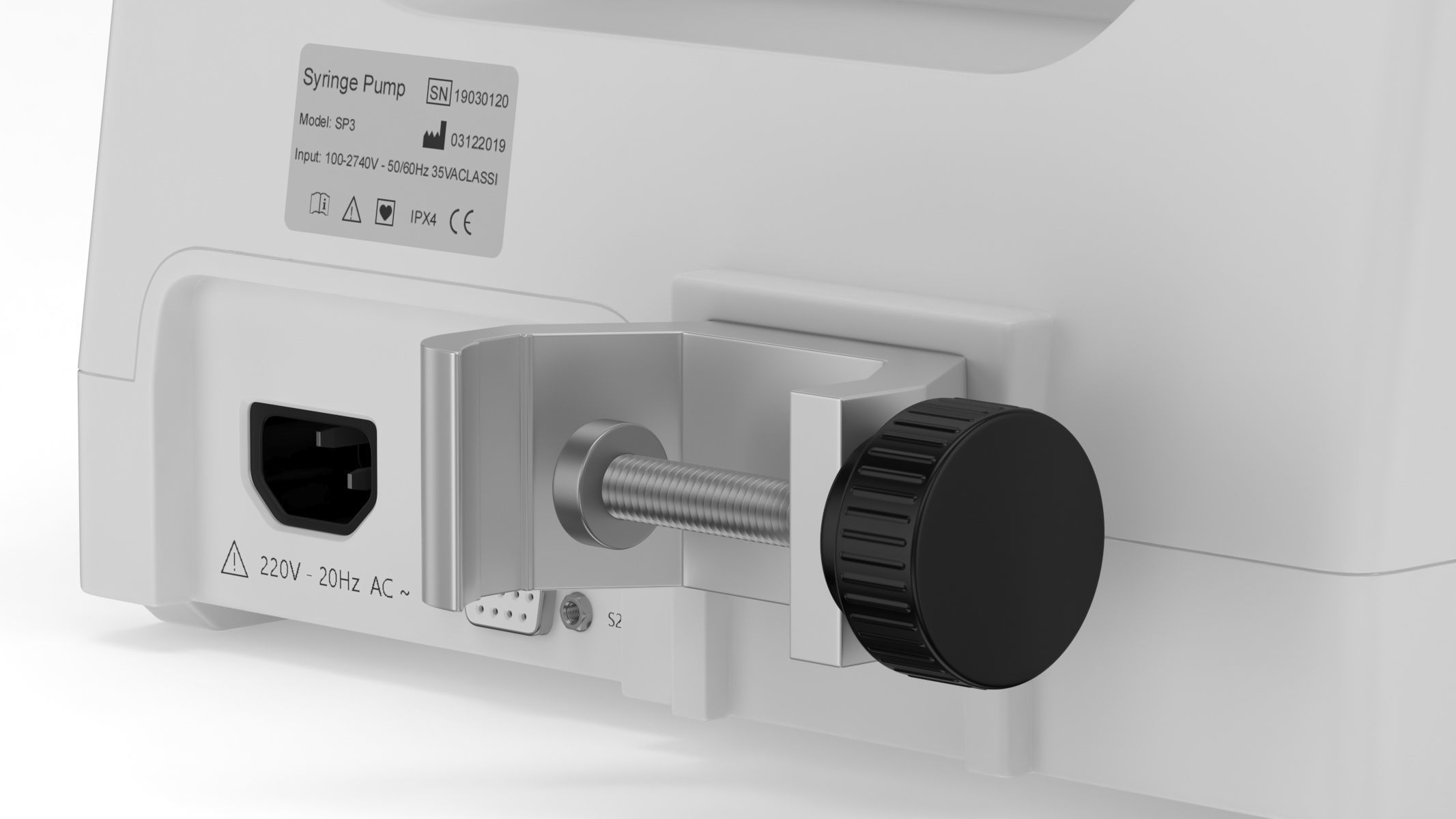 Medical Syringe Pump 3D model_14