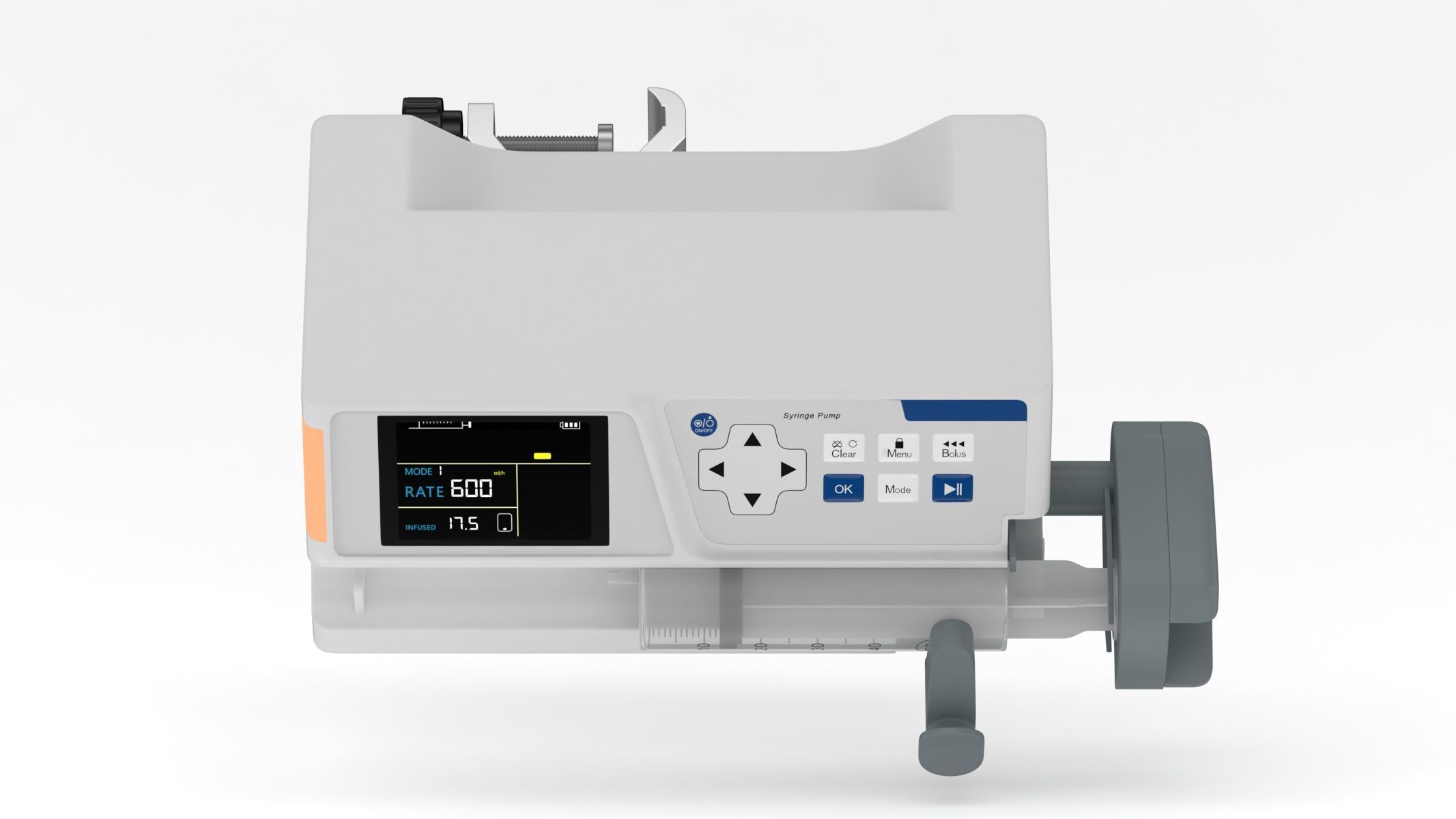 Medical Syringe Pump 3D model_9