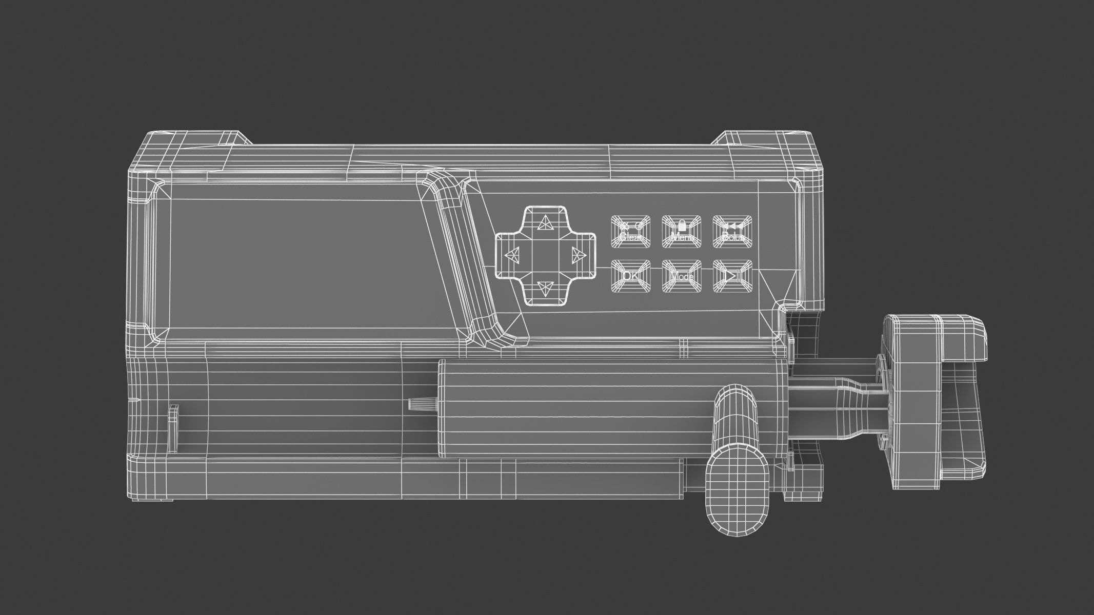 Medical Syringe Pump 3D model_21