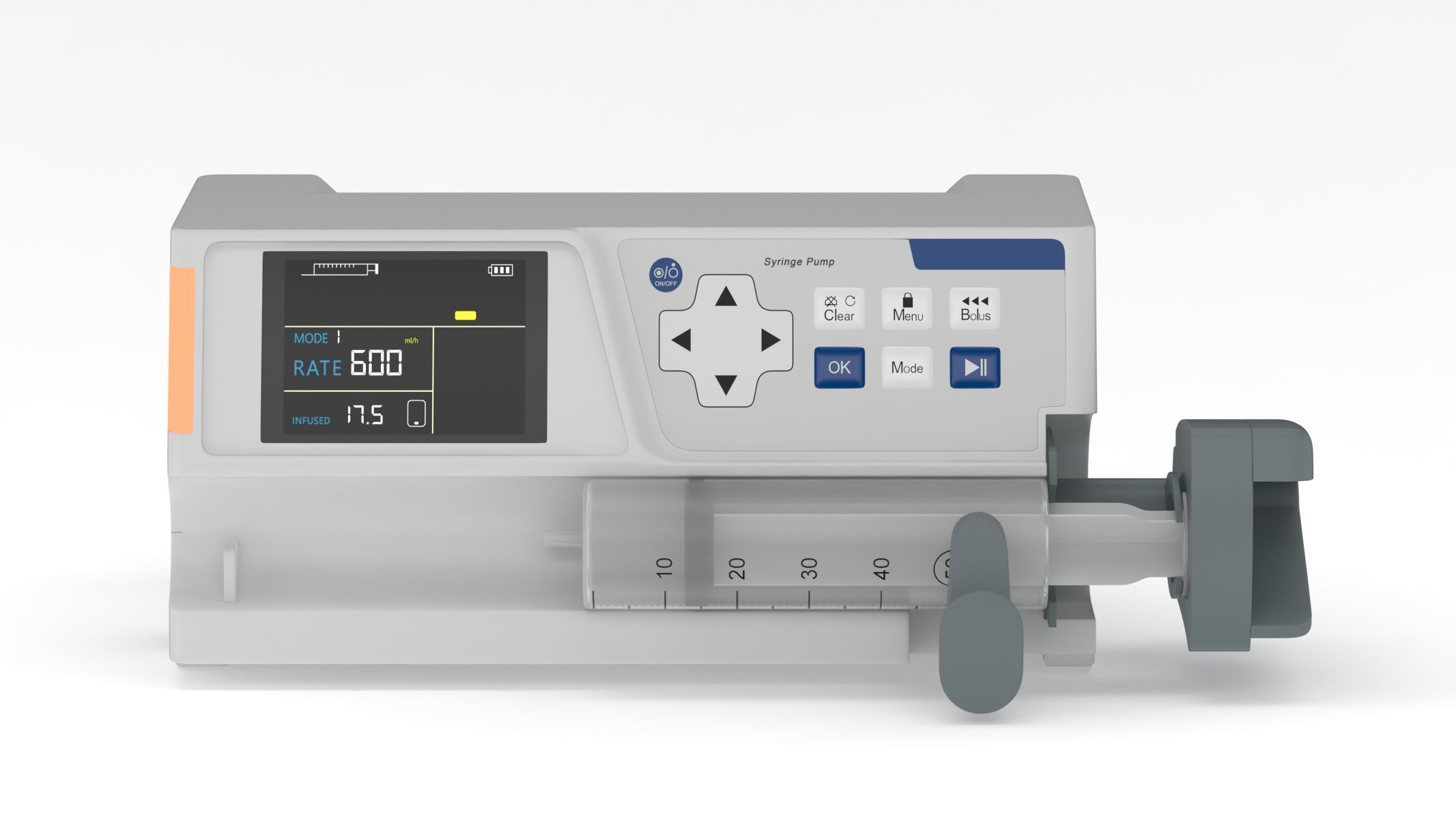 Medical Syringe Pump 3D model_1
