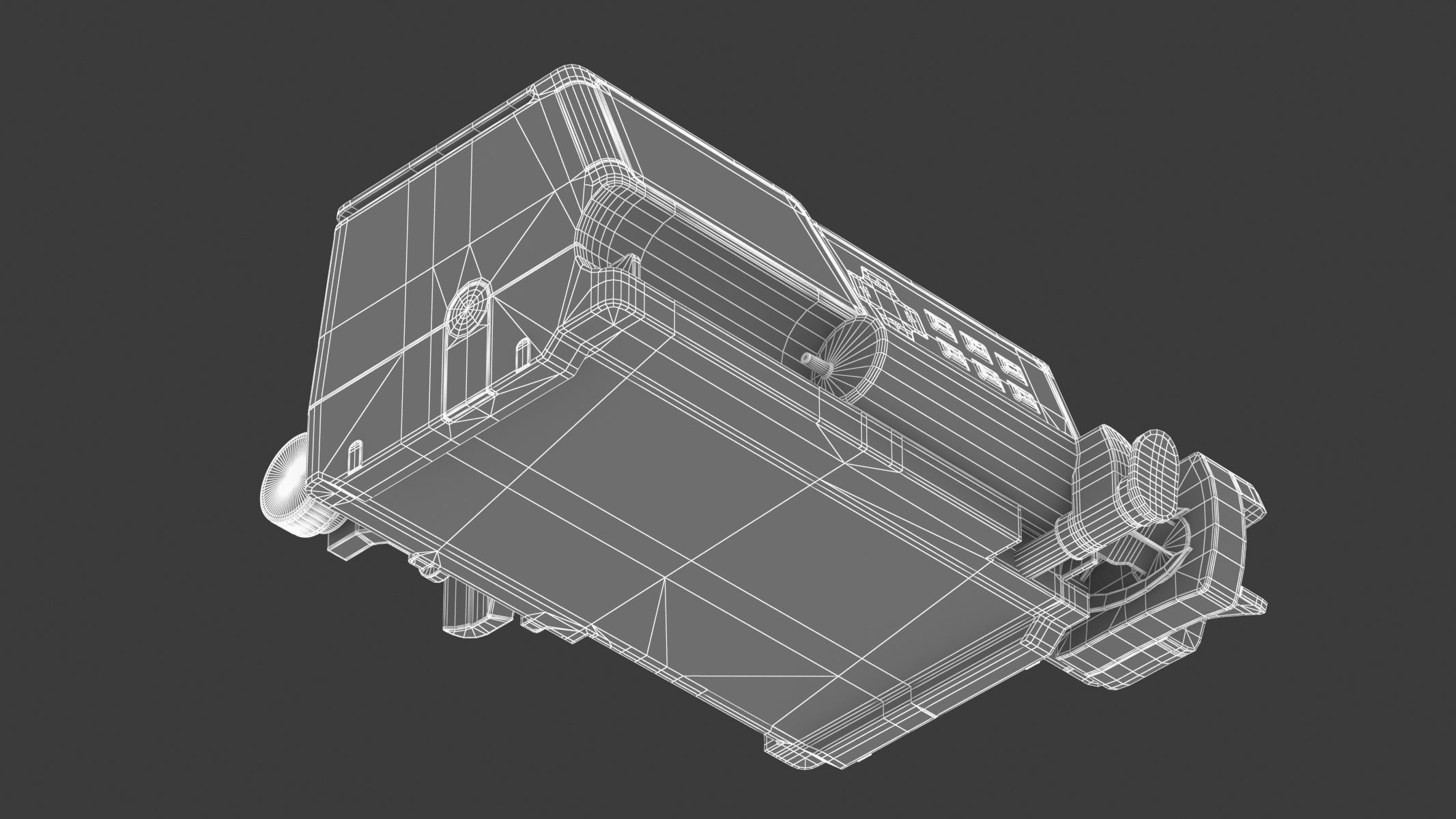 Medical Syringe Pump 3D model_30