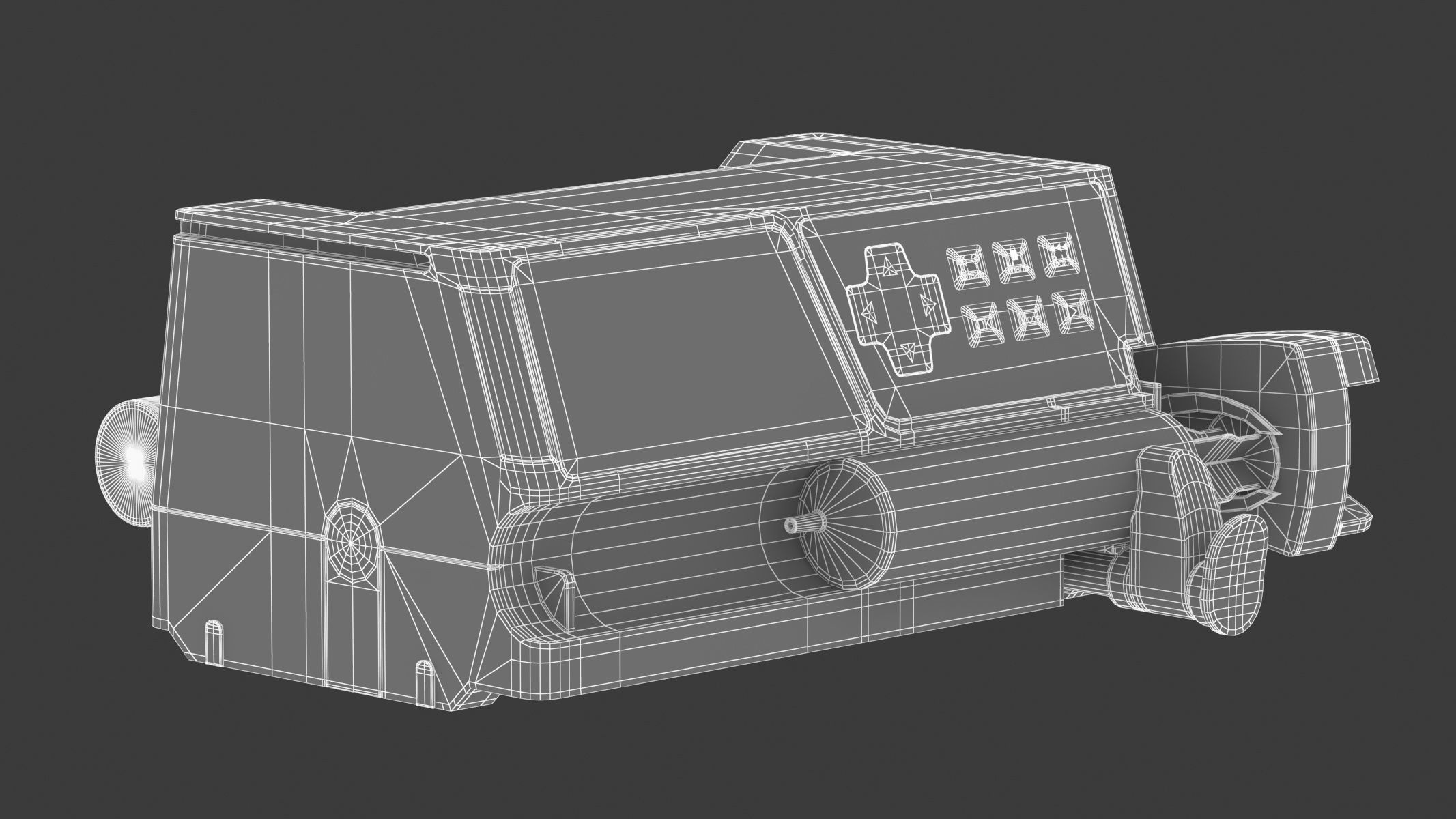 Medical Syringe Pump 3D model_22
