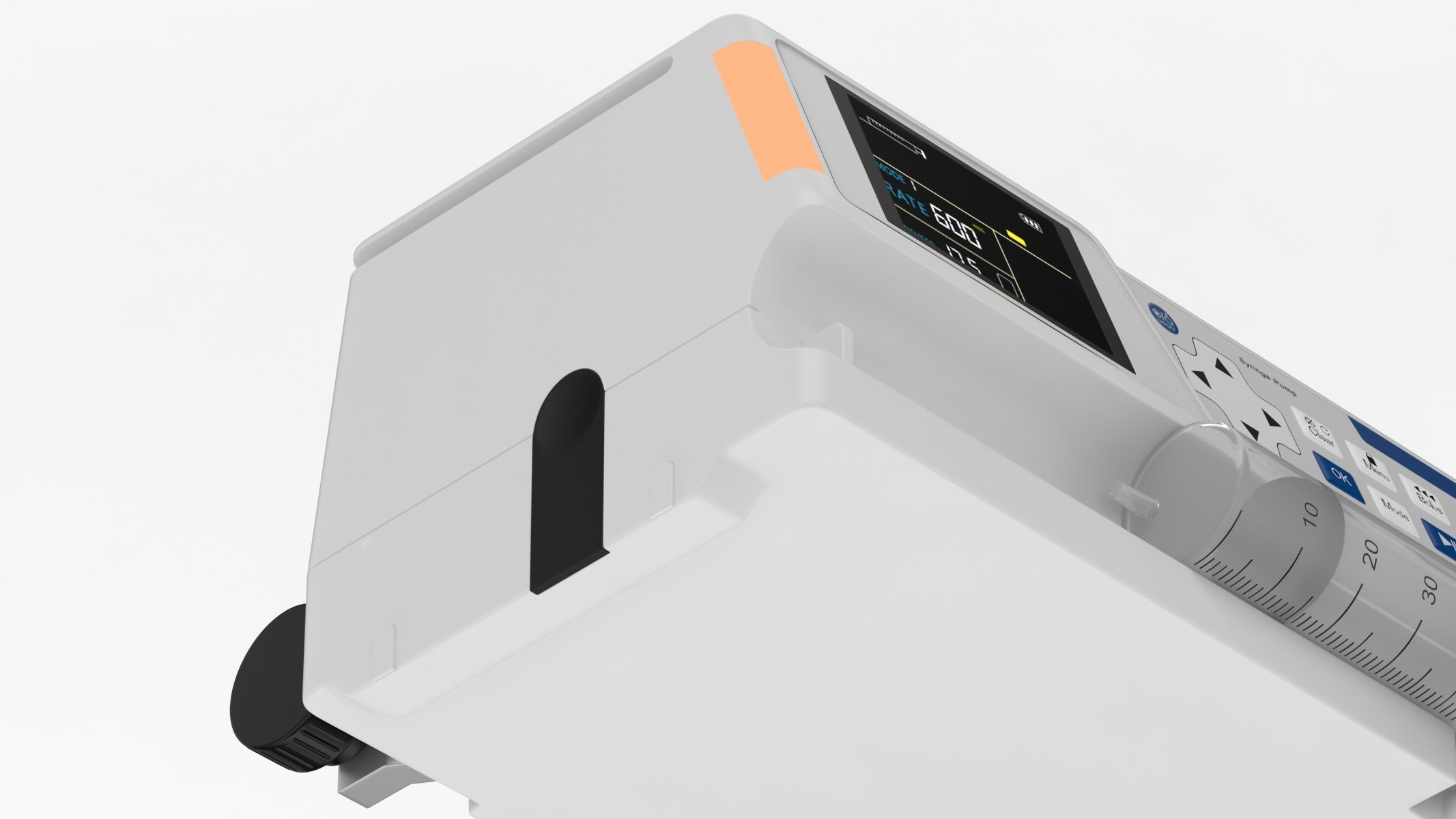 Medical Syringe Pump 3D model_20