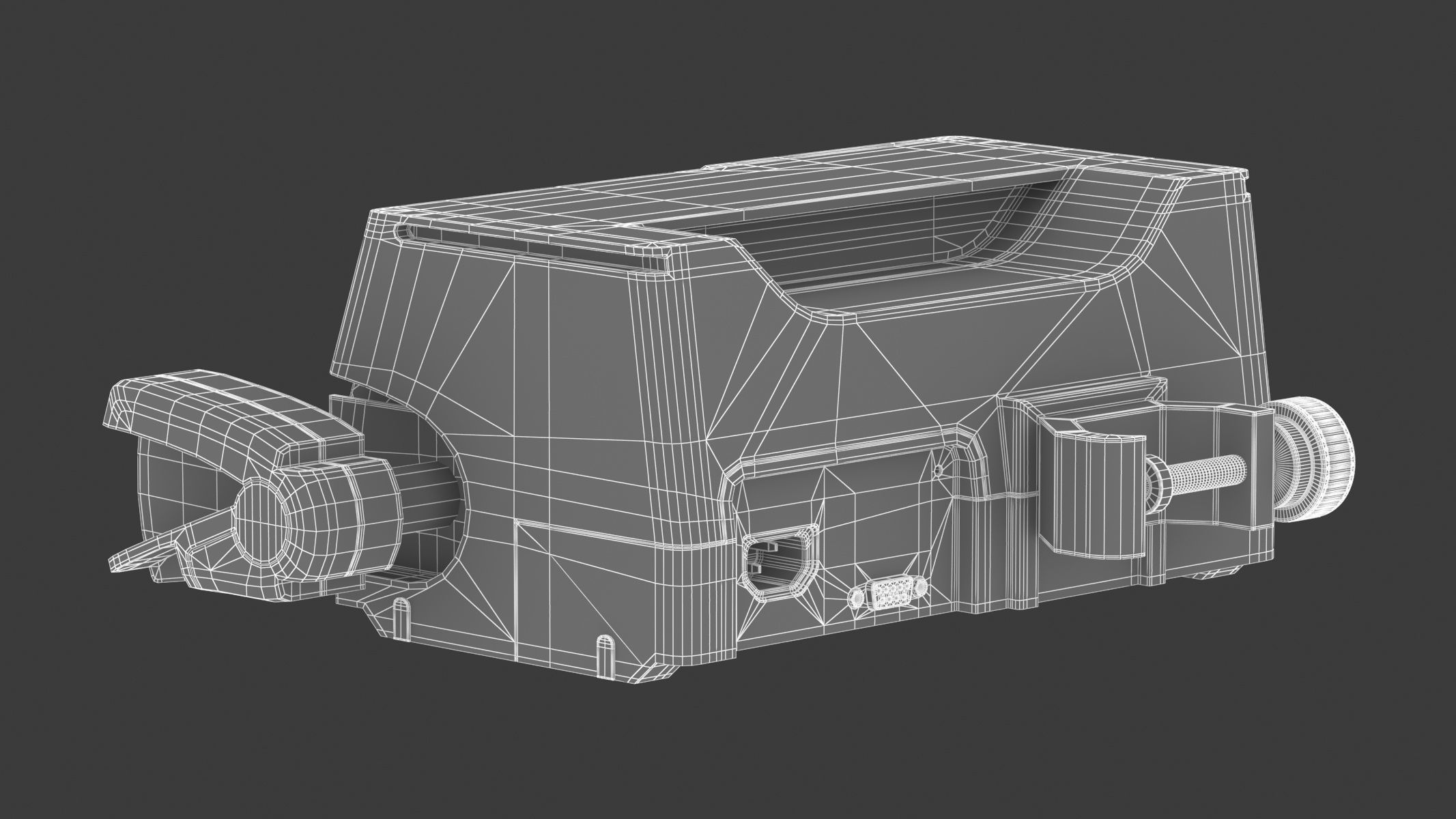 Medical Syringe Pump 3D model_26